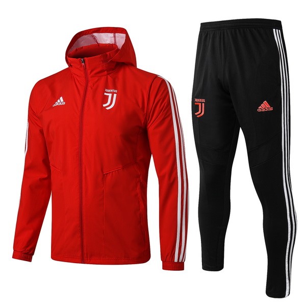 Rompevientos Conjunto Completo Juventus 2019/20 Rojo Negro